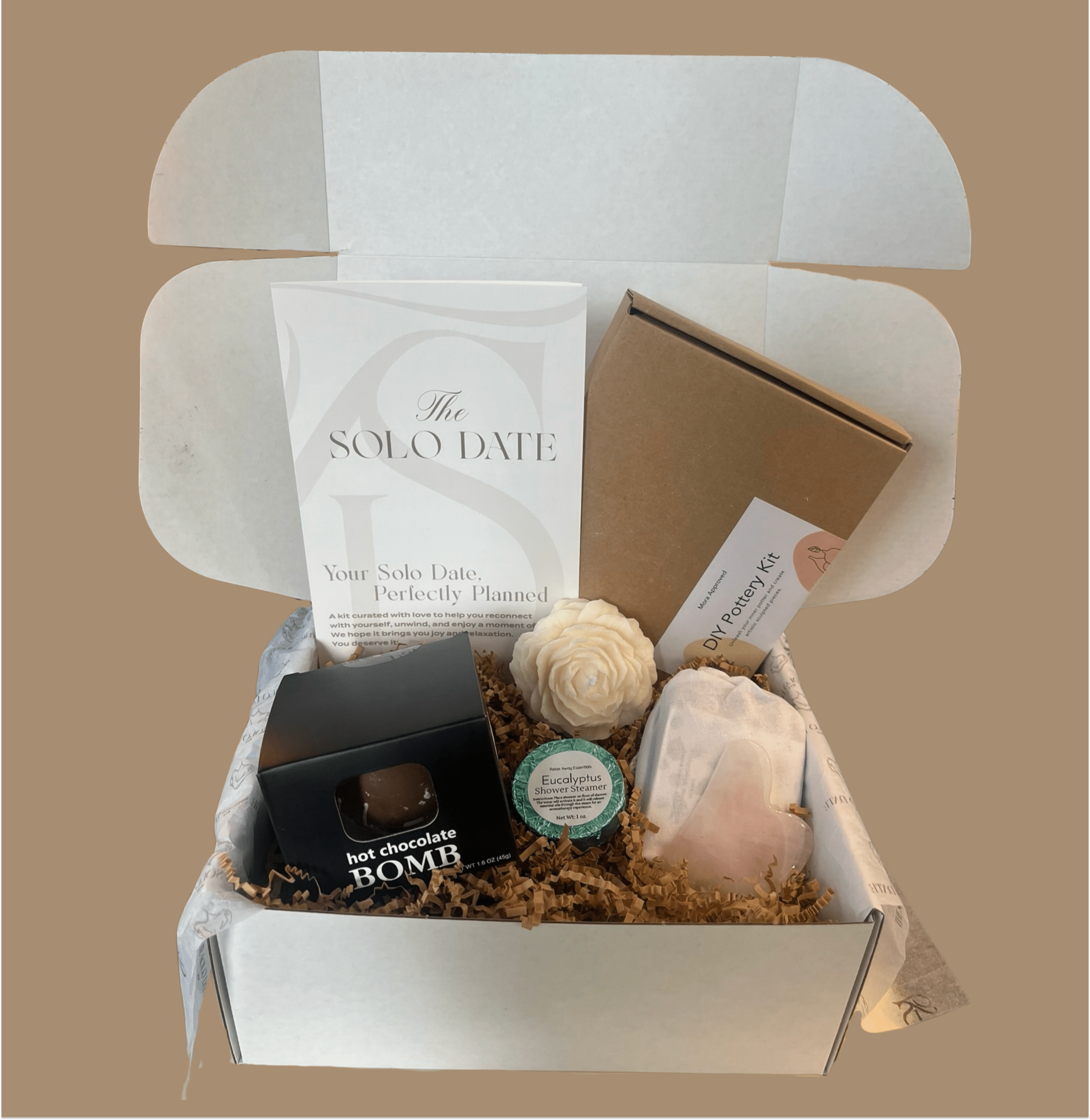The Solo Date Kit | Your All - in - One Self - Care Experience - The Solo Date Kit